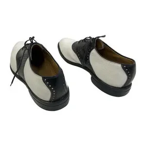 Johnston & Murphy Saddle Golf Shoes Men\'s Size 10 White Black Johnston & Murphy | Shoes | Johnston Murphy Saddle Golf  main image 3